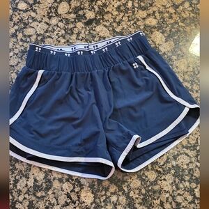 Sweaty Betty Blue And White Shorts. Like NEW SZ SMALL